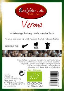 Kaffeerösterei Crefelder Verona - BIO