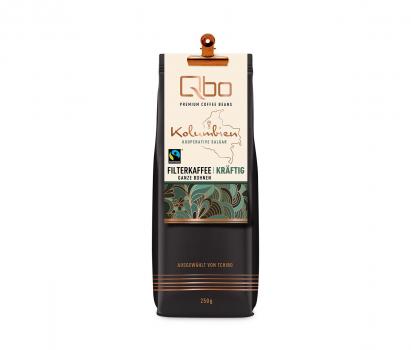 Qbo Kooperative Salgar Filterkaffee Kr&auml;ftig