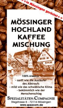 SpezCom Mössinger Hochlandkaffeemischung